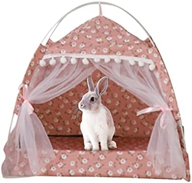 חיות מחמד חתול אוהל מקורה-חתול כלב בית מיטה | נייד מתקפל חתול קטן כלבי גור משחק מיטה, בטיחות מקלט וילה קן עבור